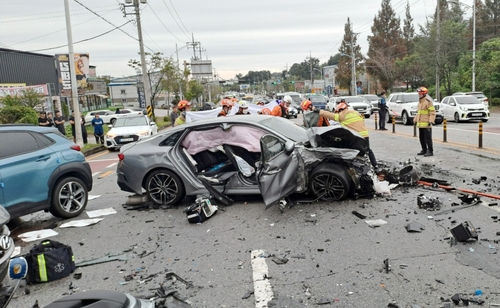 사고 현장 [전북특별자치도 소방본부 제공]