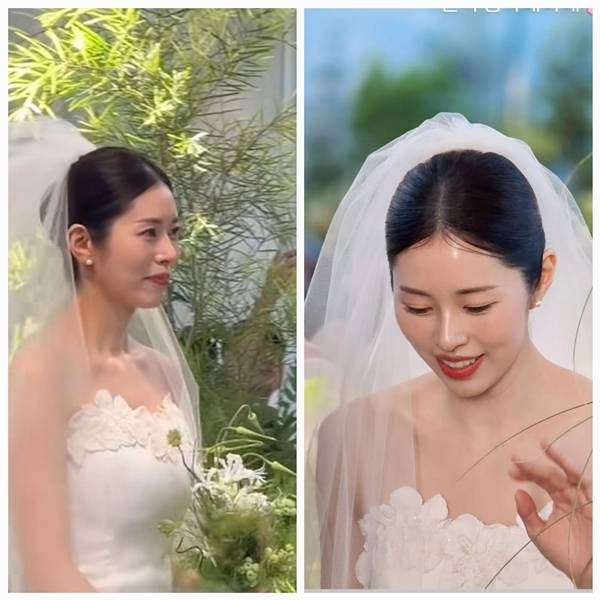 29일 서동주는 경기도 성남의 한 예식장에서 4살 연하 연인과 웨딩마치를 울렸다. 사진=안혜경, 풍자 SNS