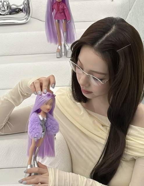 카리나 소셜 계정 캡처