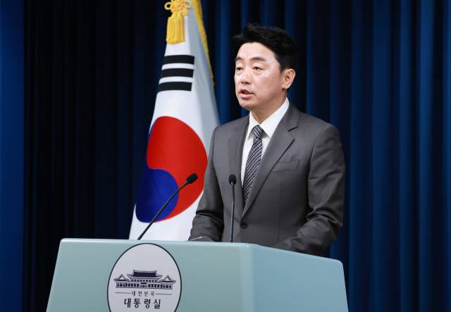 ▲강훈식 대통령비서실장이 29일 서울 용산 대통령실 청사에서 장관급 추가 인선을 발표하고 있다. ⓒ연합뉴스