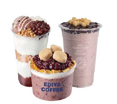 왼쪽부터 △메가MGC커피 △이디야 커피 △컴포즈커피 컵빙수. 각사 제공