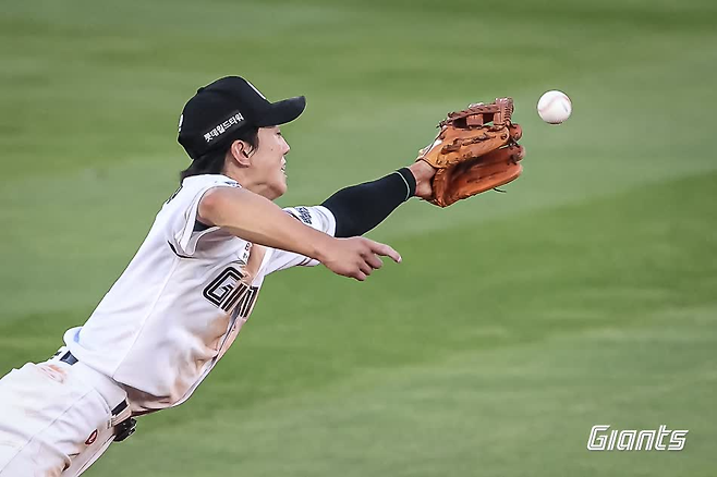 롯데 전민재. 롯데 자이언츠 제공