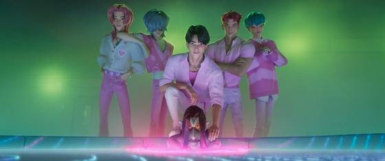 '케이팝 데몬 헌터스' 사자보이즈 /사진제공=넷플릭스