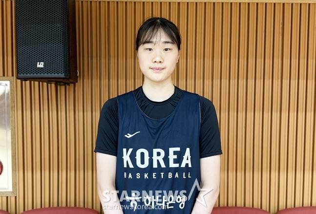 수피아여고 이가현이 스타뉴스와 인터뷰를 하고 있다. /사진=양정웅 기자