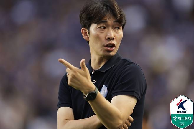 변성환 수원 삼성 감독. /사진=한국프로축구연맹 제공