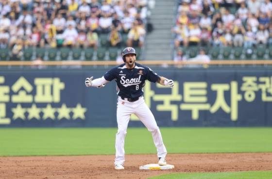 두산 베어스 외국인 타자 제이크 케이브. /사진=두산 베어스 제공