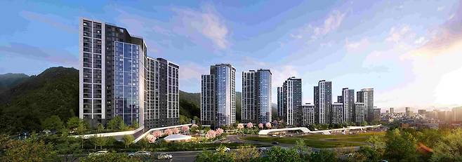 래미안 엘리미엄 울산 투시도 [삼성물산 제공]