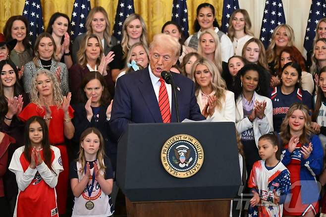 도널드 트럼프 미국 대통령. ⓒ AFP=뉴스1 ⓒ News1 류정민 특파원