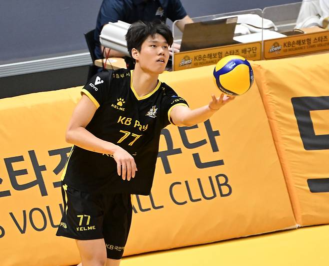 KB손해보험 윤서진. 사진｜한국배구연맹