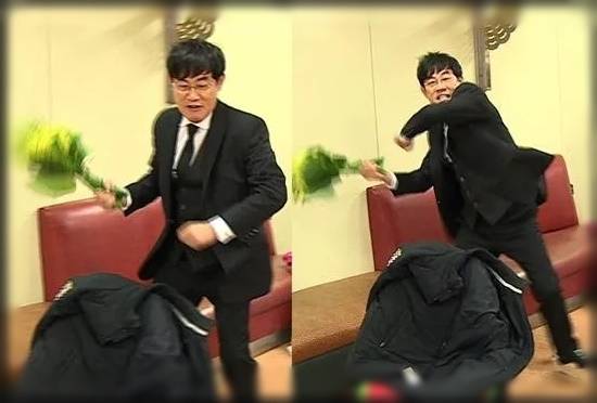 자신의 승용차와 차종이 같은 다른 사람의 차를 몰고 간 이경규는 차량 절도 신고로 출동한 경찰로부터 간이 시약 검사를 받아 '양성' 반응으로 입건됐다. /온라인커뮤니티