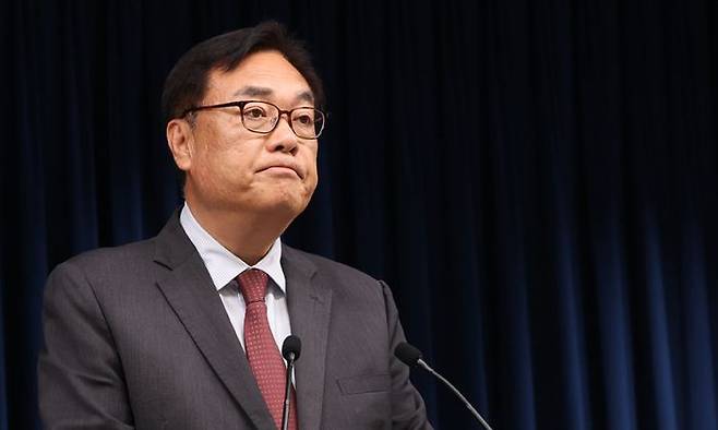 정진석 전 대통령비서실장.ⓒ연합뉴스