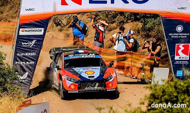 현대차 월드랠리팀 i20 N 랠리1 경주차