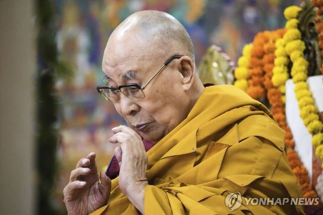 달라이 라마. AP 연합뉴스 자료사진