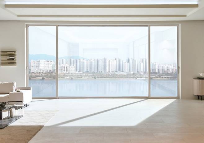 LX지인 고단열 창호 뷰프레임 LX하우시스 제공