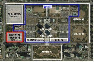 정부대전청사 남서측 부지에 건설된다. 행안부 제공