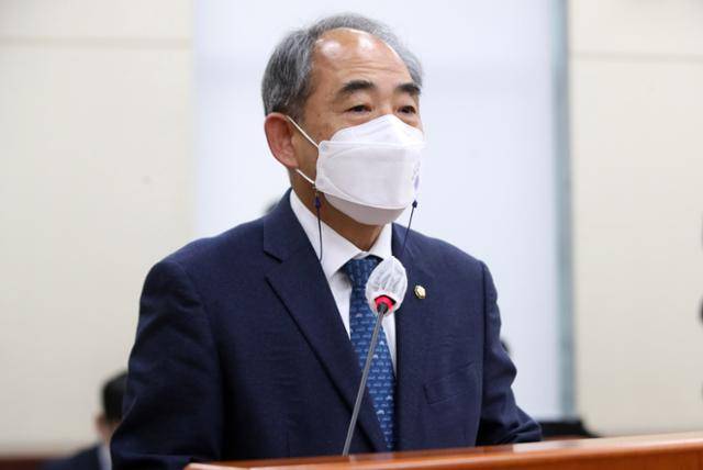 윤준병 더불어민주당 의원. 한국일보 자료사진