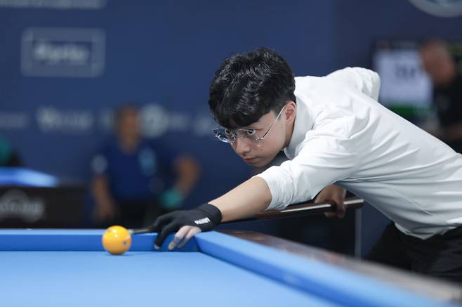 1차 예선 조 3위로 대회를 마무리한 권미루. SOOP 제공