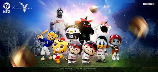 '레전드 오브 이미르 × KBO' 컬래버레이션 이벤트 관련 이미지. 자료 제공 : 위메이드