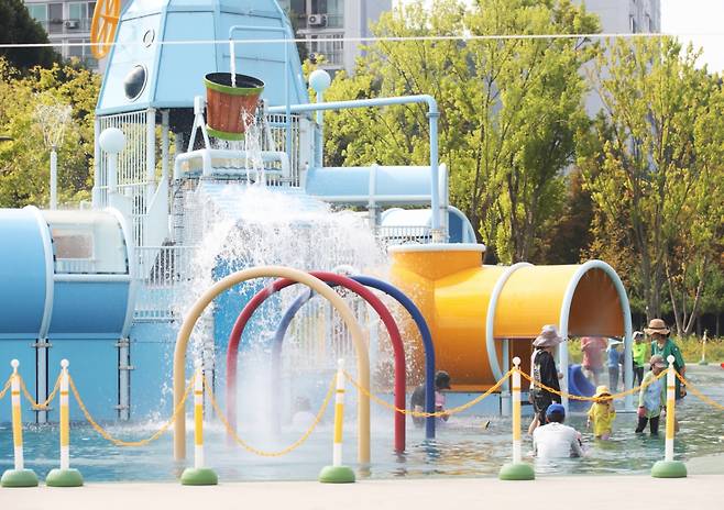 서울시는 서울물재생체험관 어린이 물놀이터를 내달1일부터 운영한다고 30일 밝혔다.  /사진=서울시