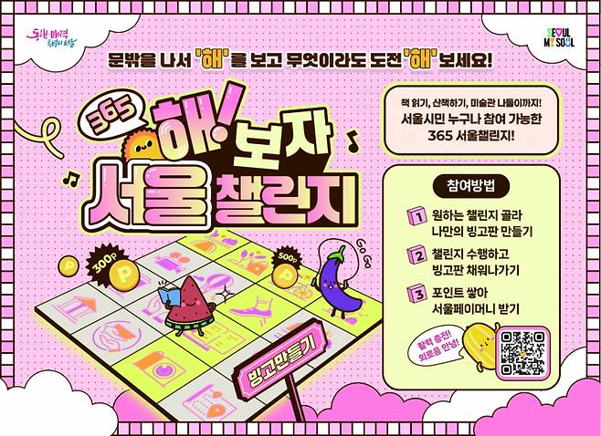 서울시는 전국 최초로 시민 외로움을 예방하기 위한 활동 유도 프로그램 '365 서울챌린지'를 내달 1일부터 운영한다고 30일 밝혔다./사진=서울