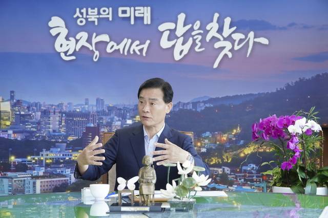 이승로 서울 성북구청장. 성북구청 제공