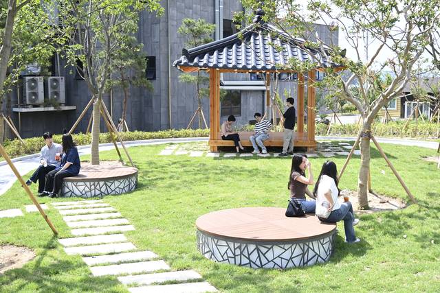 달성군 옥포읍 기세1·2소공원. 달성군청 제공