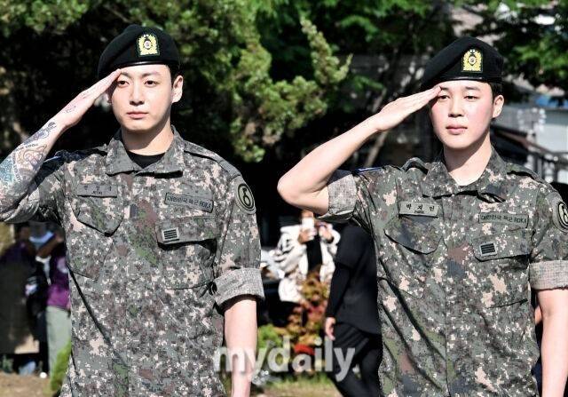 방탄소년단 정국, 지민 / 마이데일리