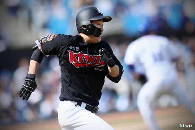 KT 위즈 시절 류현인./KT 위즈
