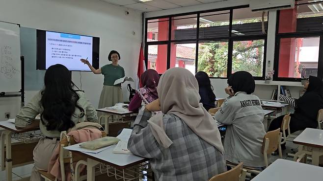 인도네시아 반둥의 세종학당. [헤럴드경제DB]