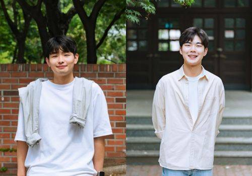 사진은 환경공학과 박사과정 김동현 학생(제1저자, 왼쪽)과 석사과정 안시열 학생(제2저자). (사진=서울시립대 제공) *재판매 및 DB 금지