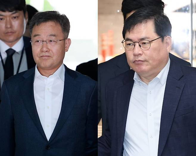 화천대유자산관리 대주주 김만배씨, 유동규 전 성남도시개발공사 기획본부장. *재판매 및 DB 금지