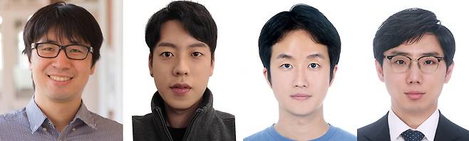 인하대 글로벌기초연구실 연구팀&nbsp;고승우·김영진·조영근·심인욱 교수(사진 왼쪽부터).