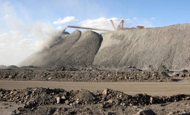 중국 내몽골의 희토류 광산. 연합뉴스