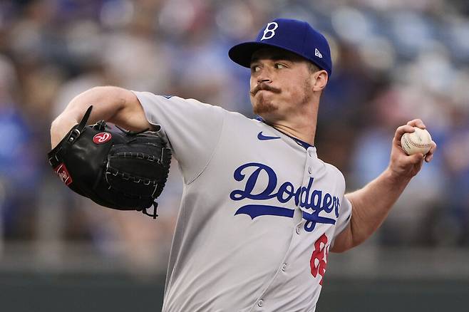 ▲ 캔자스시티 로열스를 상대로 시즌 네 번째 승리를 챙긴 다저스 투수 저스틴 로블레스키 ⓒ연합뉴스