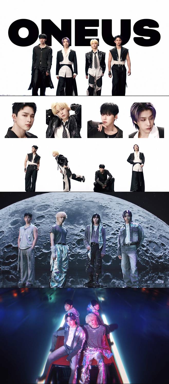 ▲ 원어스. 출처| '엑스' 뮤직비디오 캡처