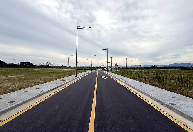 청주 에어로폴리스 2지구 조성 현장 [충북도 제공. 재판매 및 DB 금지]