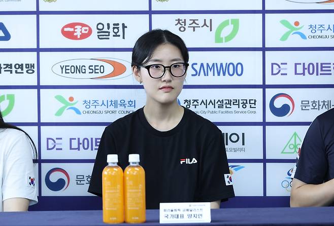 파리 올림픽 25ｍ 권총 금메달리스트 양지인 [대한사격연맹 제공. 재판매 및 DB 금지]