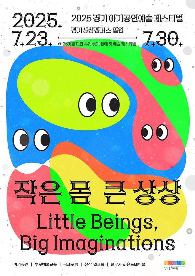 '작은 몸, 큰 상상' 포스터 [경기문화재단 제공. 재판매 및 DB 금지]