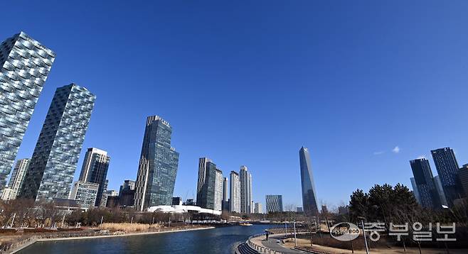 송도국제도시 전경. 중부포토DB