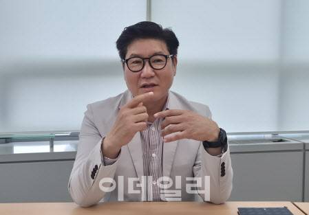 김준호 아미코젠 경영기획본부장(부사장)은 24일 아미코젠 판교사무실에서 이데일리와 만나 인터뷰를 진행했다. (사진=이데일리 김새미 기자)