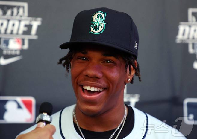 스위치 투수 주란젤로 세인자(시애틀 매리너스). ⓒ AFP=뉴스1