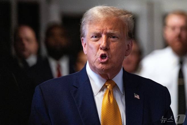 도널드 트럼프 미국 대통령. ⓒ 로이터=뉴스1