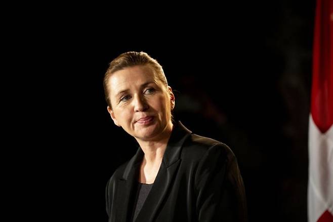 메테 프레데릭센 덴마크 총리. EPA연합뉴스