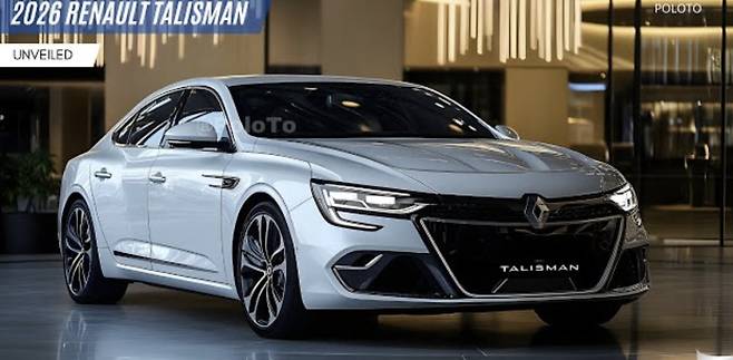 사진 : 르노 SM6 풀체인지 상상도 (출처=Poloto)