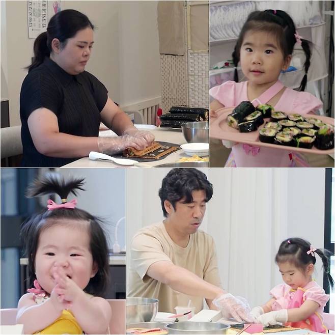 ‘슈돌’ 박인비, 김밥황제 도전...“40줄이라도 싸줄게” (제공: KBS2)