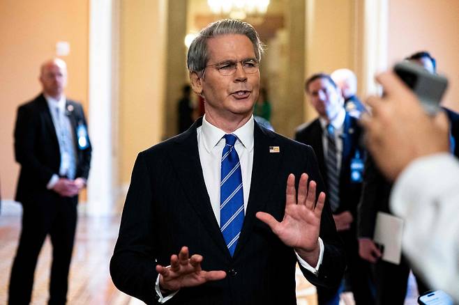 스콧 베센트 미 재무부 장관. / AFP 연합뉴스