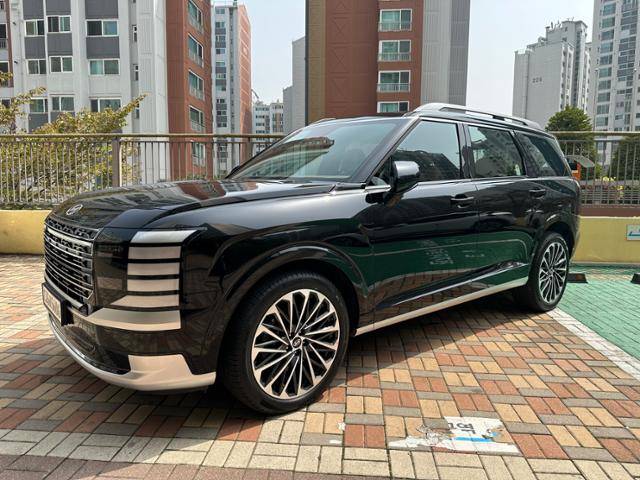 신형 팰리세이드 앞모습. 이상무 기자