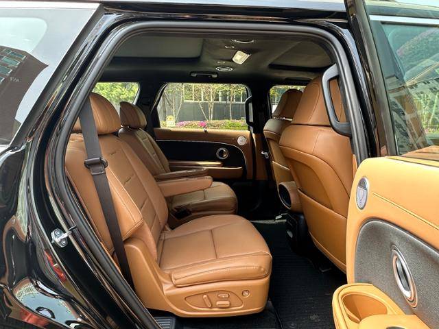 신형 팰리세이드 뒷좌석 모습. 이상무 기자