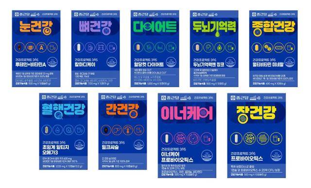 편의점 CU가 주요 제약사와 손잡고 이달 중 점포에서 판매할 건강기능식품 모습. BGF리테일 제공