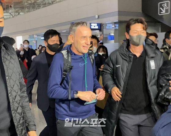 한국을 떠난 벤투 감독. 사진=IS포토